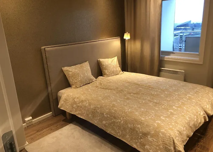 Unique Center 3-rooms Panoramic View With Free Parking Trondheim